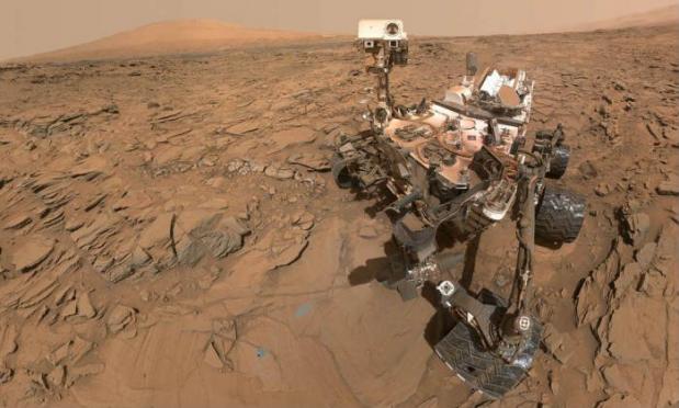 O Curiosity permitiu determinar a existência de água em Marte, sendo possível que haja vida no planeta / Foto: NASA