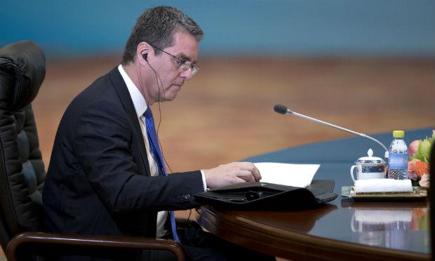 Brasileiro Roberto Azevêdo é diretor-geral da Organização Mundial do Comércio (OMC) / Foto: AFP