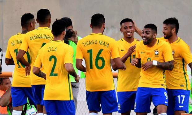 O placar da partida acabou sendo magro, tendo em vista a quantidade de lances de perigo criados pela equipe do técnico Rogério Micale. / Foto: AFP.