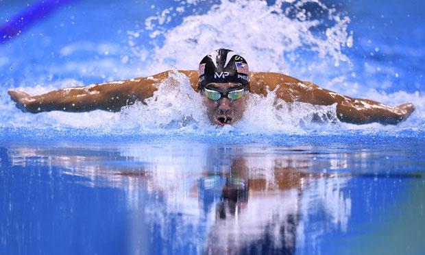 Phelps, maior atleta olímpico da história, brilhou no Rio de Janeiro / Foto: AFP