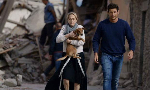 Dezenas de pessoas morreram no terremoto na Itália / Foto: AFP