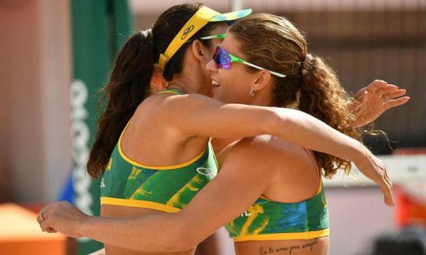 Dupla não conseguiu medalha nos jogos do Rio / Foto: Leon Neal/AFP