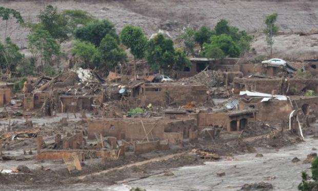 Rompimento da barragem da mineradora Samarco em Mariana (MG) foi a maior tragédia ambiental do Brasil / Foto: EBC
