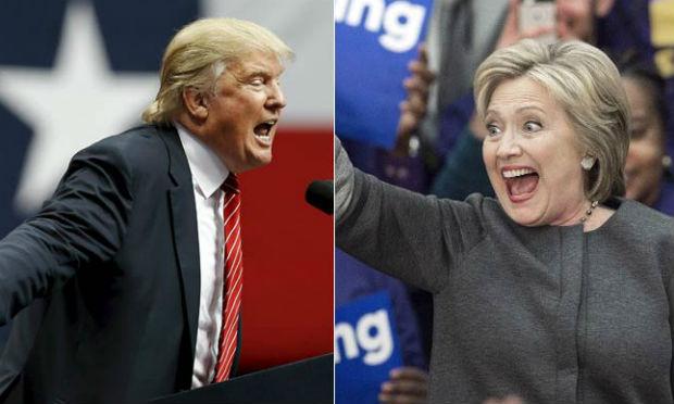 Hillary Clinton e Donald Trump duelaram em debate na útlima segunda-feira (26) / Foto: AFP