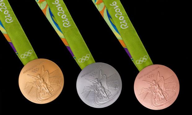 Algumas medalhas apresentaram defeitos algum tempo depois dos Jogos / Foto: divulgação